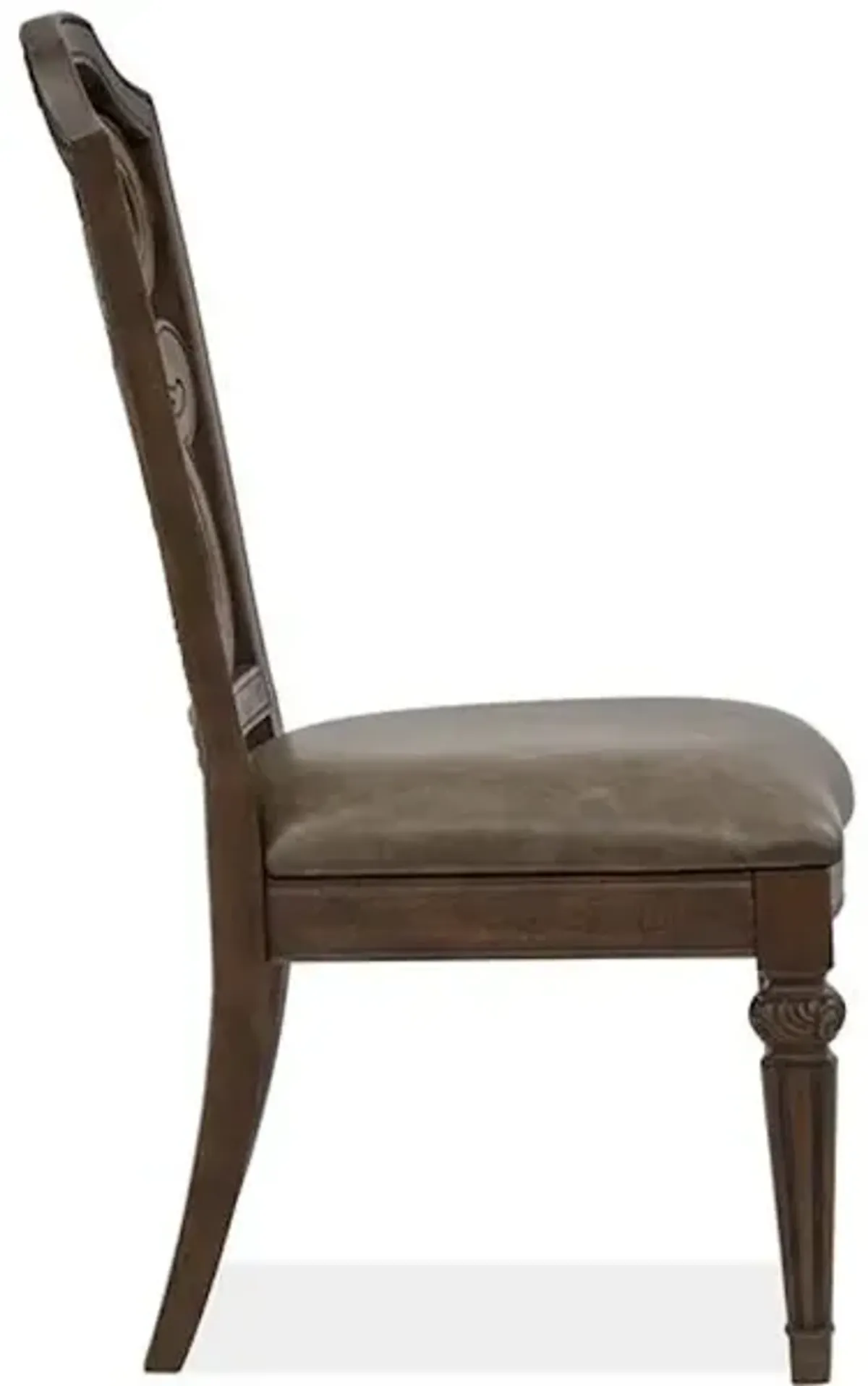 Dining Side Chair with Upholstered Seat (2/ctn)