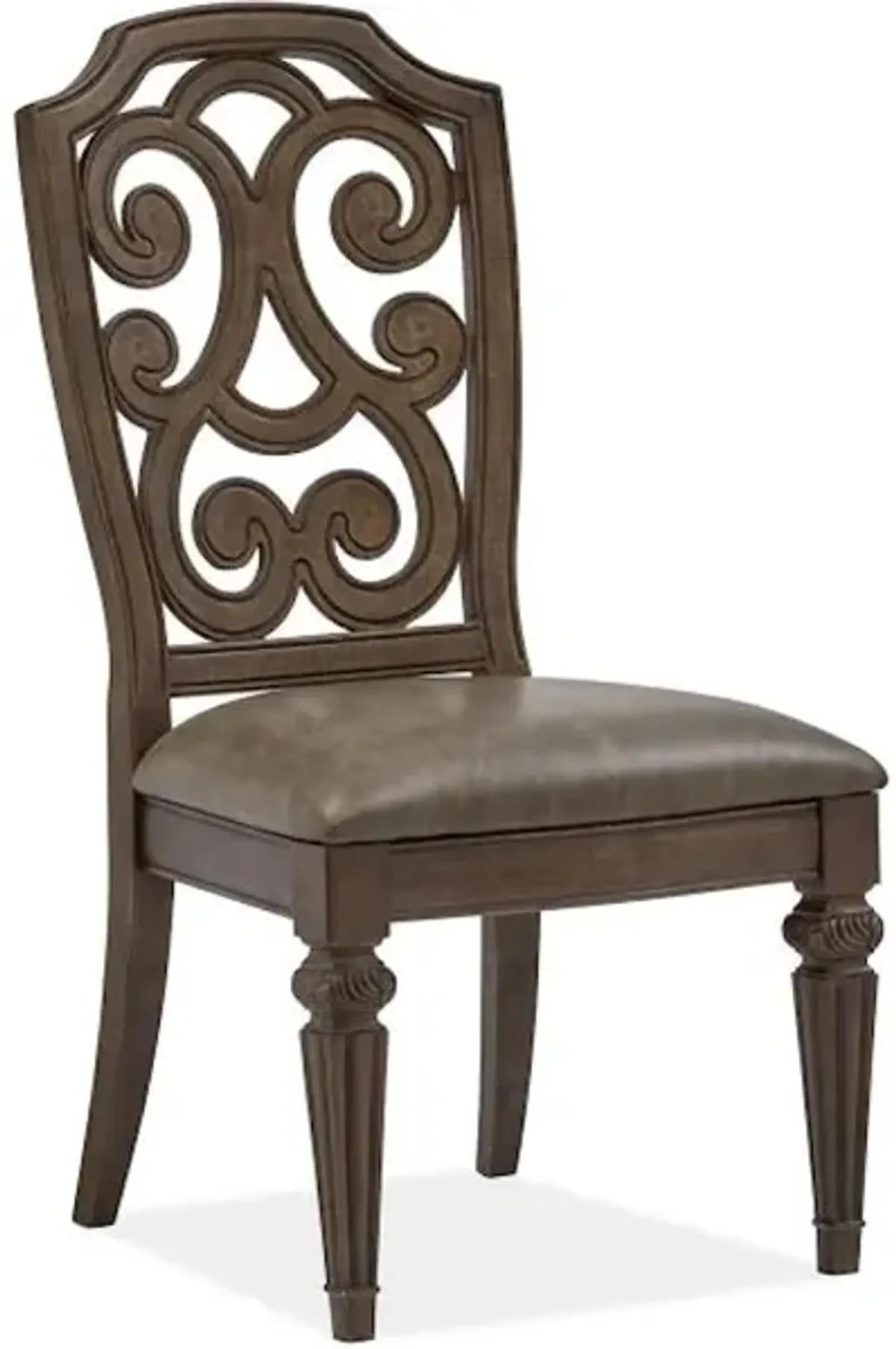 Dining Side Chair with Upholstered Seat (2/ctn)