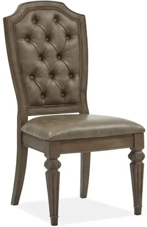Dining Side Chair with Upholstered Seat and Back (2/ctn)