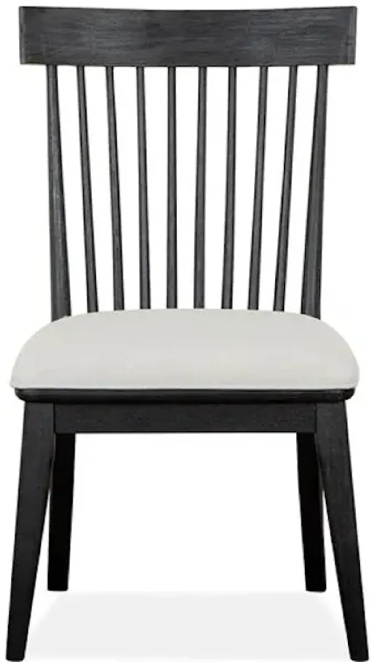 Dining Side Chair with Uph.Seat and Wood WindsorBack(2/ctn)