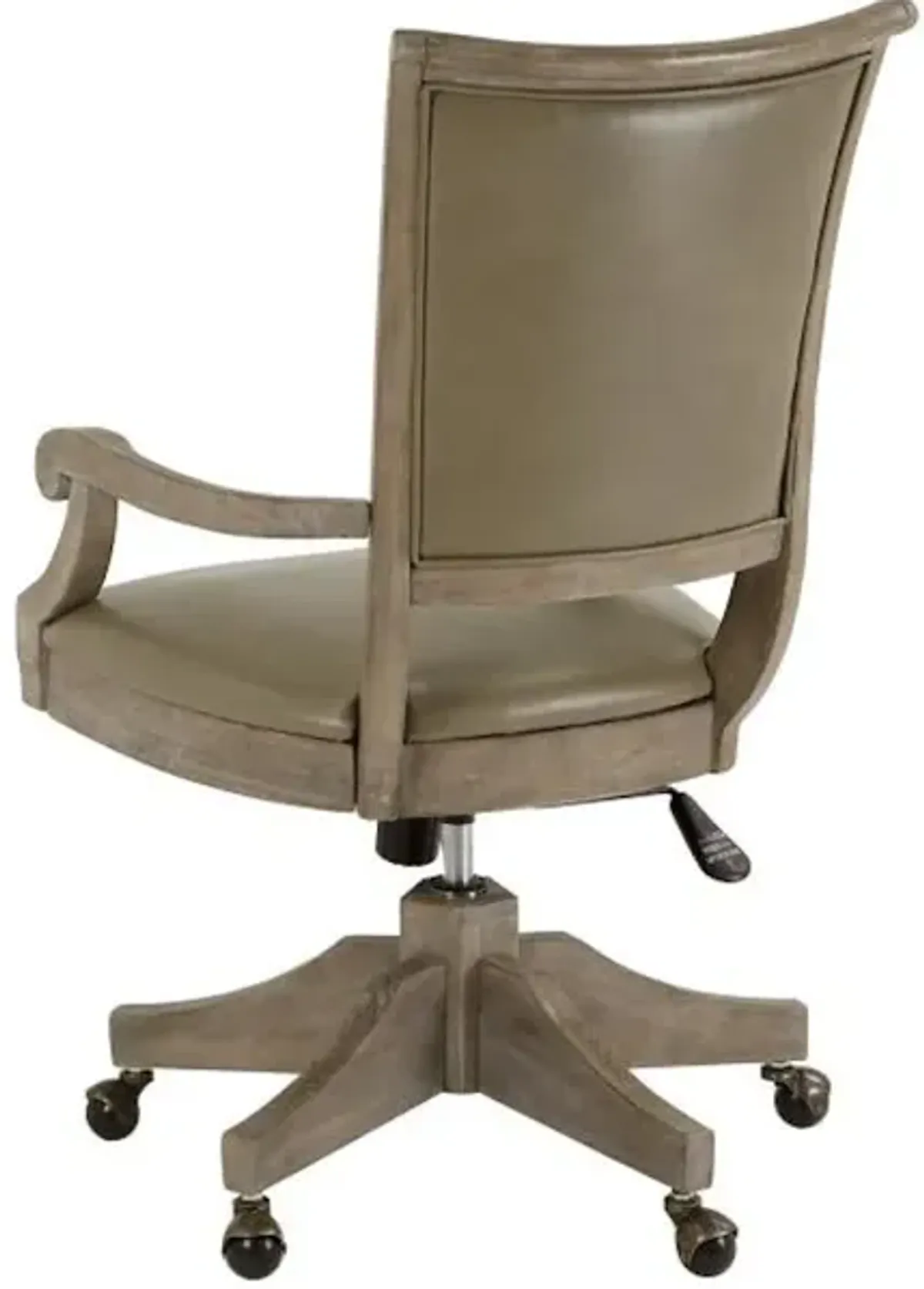 Fully Upholstered Swivel Chair