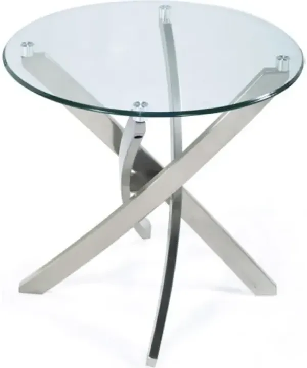 Glass Round End Table Top SU