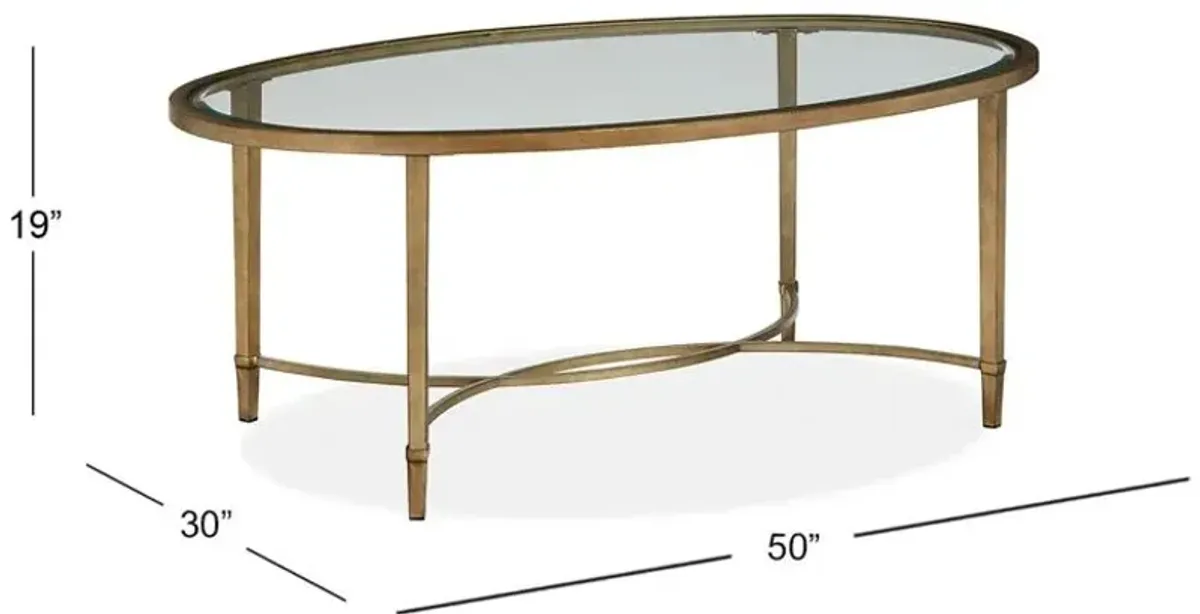Oval Cocktail Table