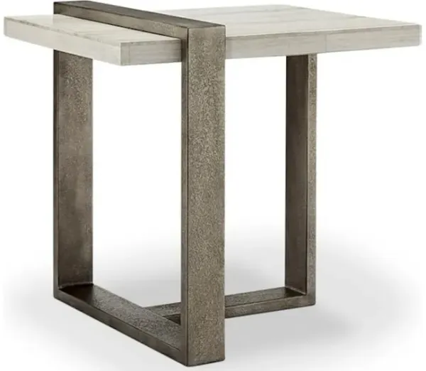 Metal Rectangular End Table Base KD