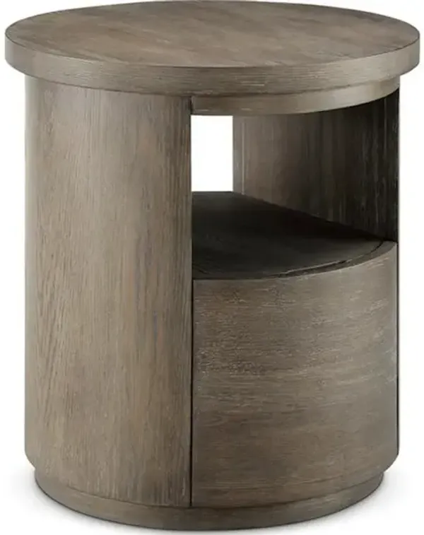 Round End Table