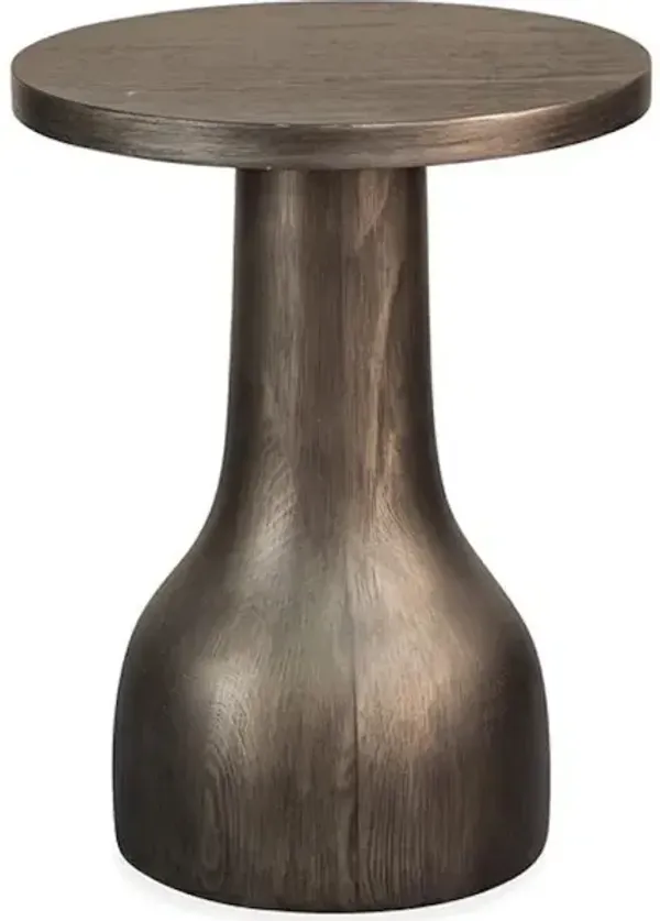 Wood Round Accent Table Base SU