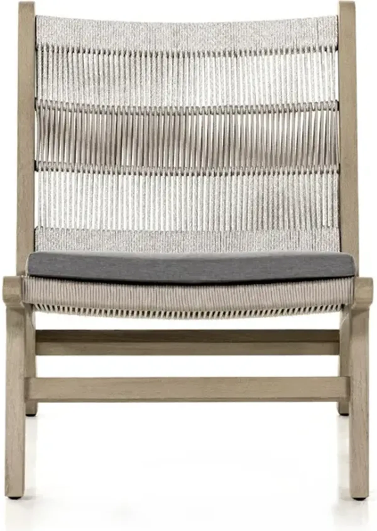 Julian Outdoor Chair-Weathered Grey