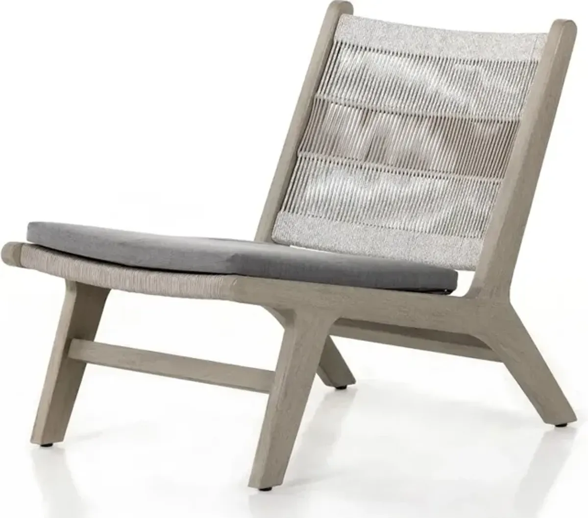 Julian Outdoor Chair-Weathered Grey