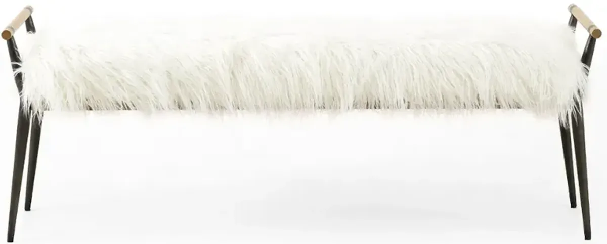 CHARLOTTE BENCH-MONGOLIAN FUR