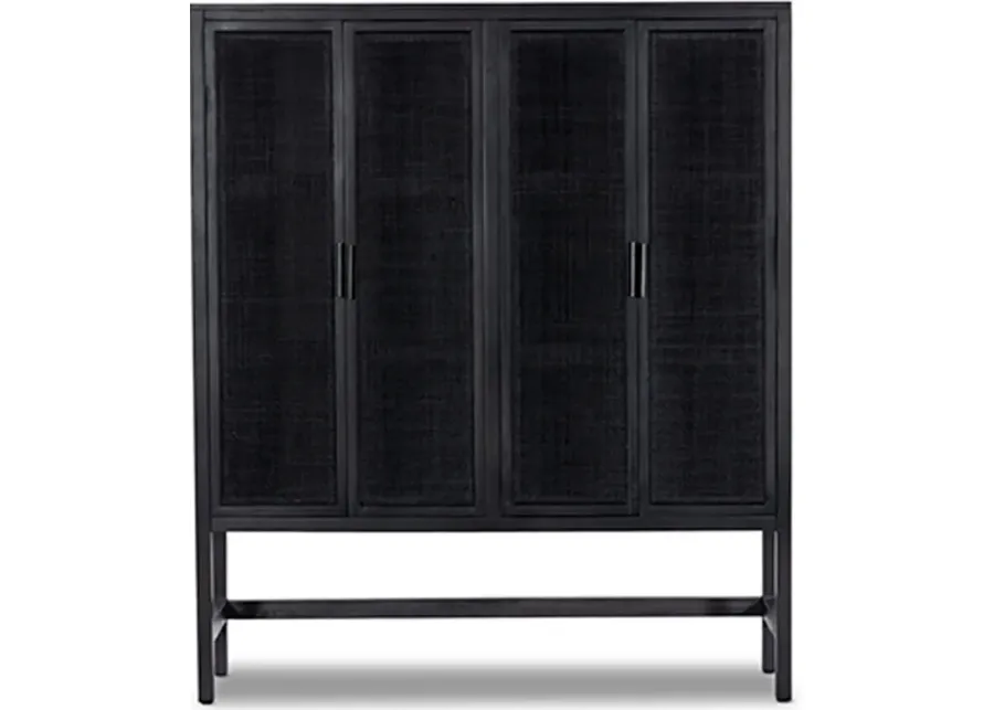 Caprice Cabinet-Black Wash Mango