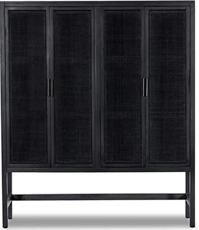 Caprice Cabinet-Black Wash Mango