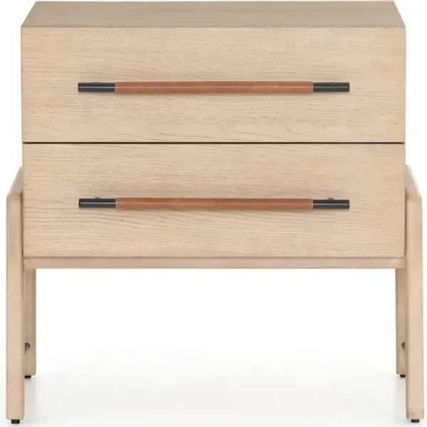 Rosedale Nightstand Yucca Oak Veneer