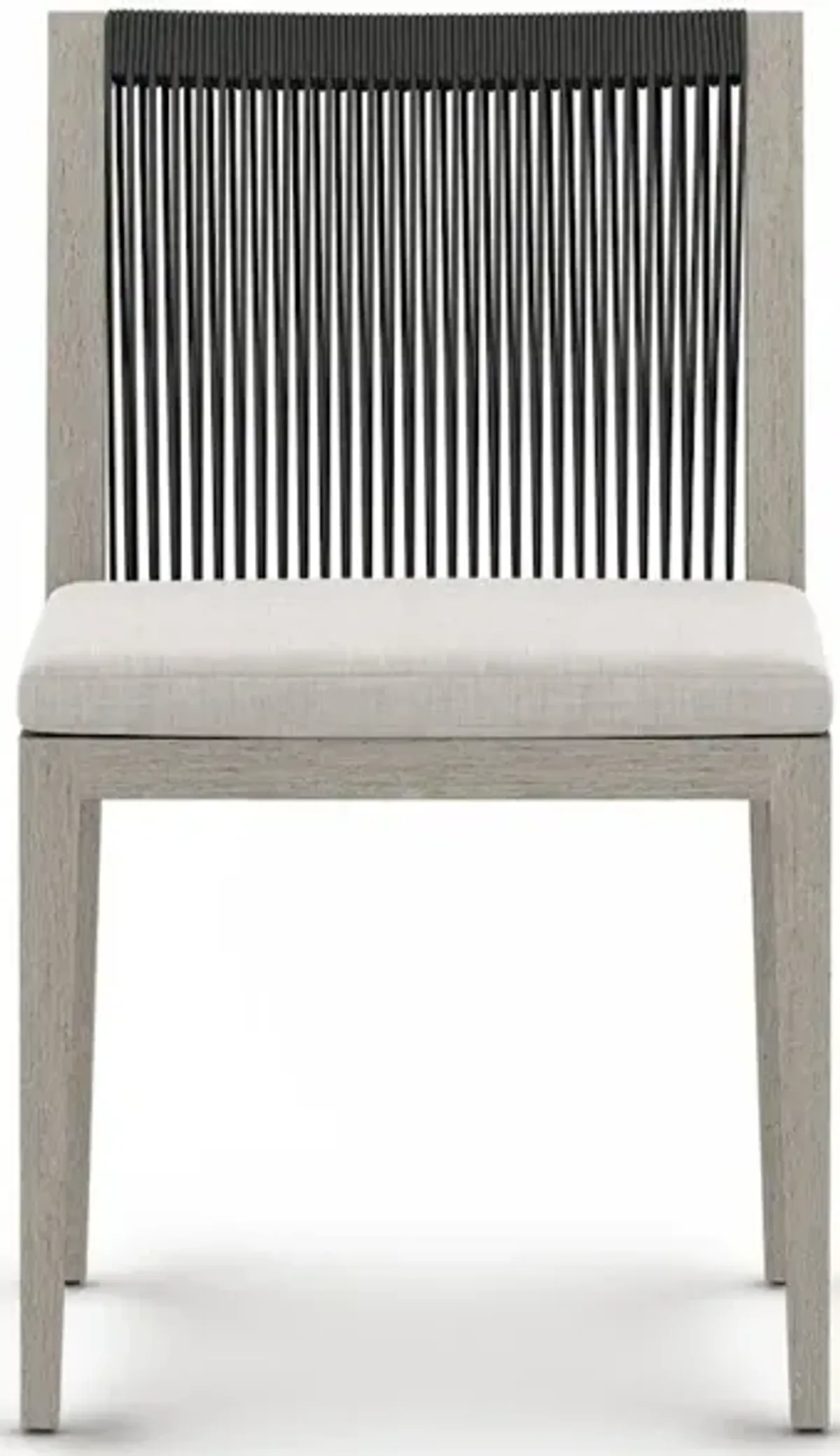 Sherwood Outdoor Dining Chair-Grey/Stone