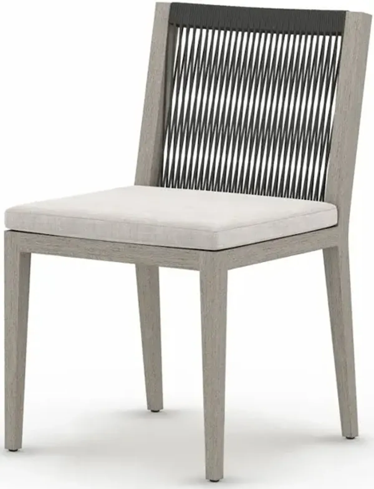 Sherwood Outdoor Dining Chair-Grey/Stone