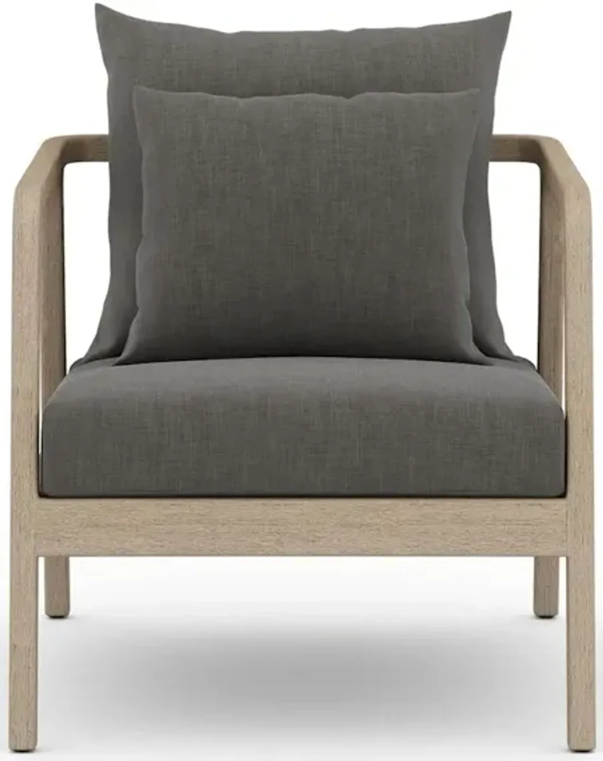 Numa Outdoor Chair-Brown/Charcoal