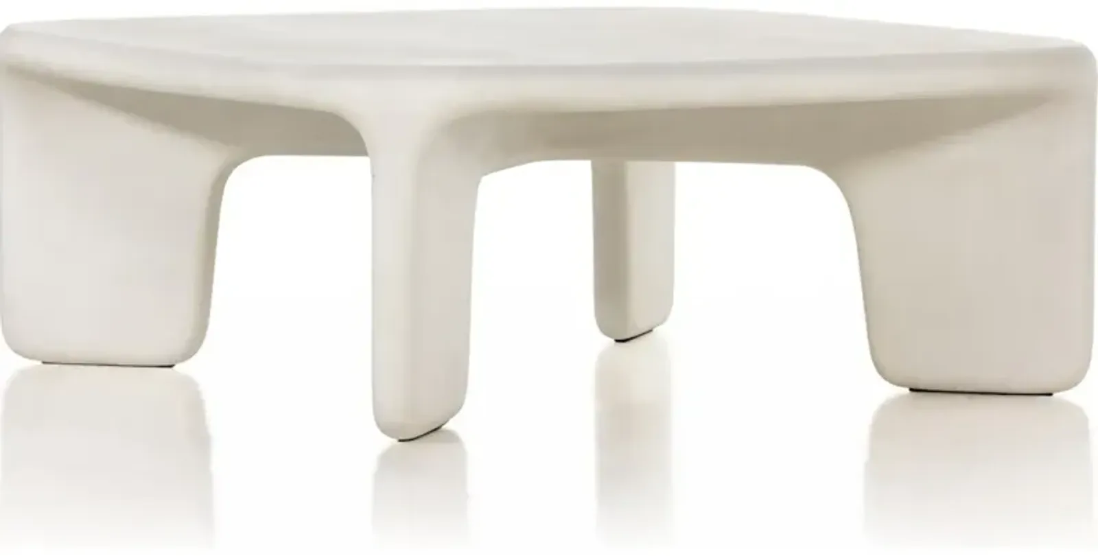 Dante Coffee Table-White Concrete