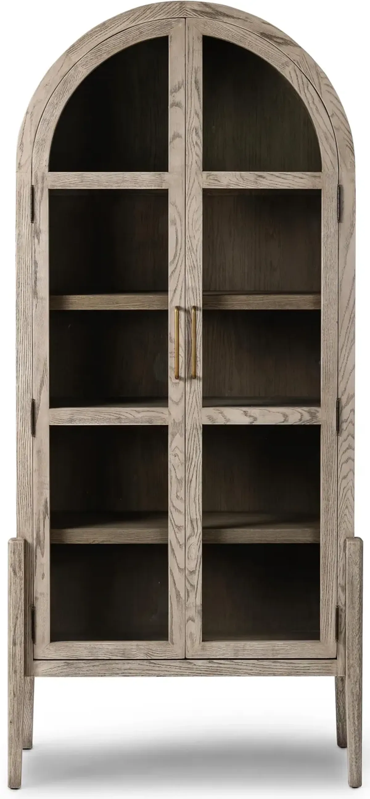 Tolle Cabinet-Rustic White Solid