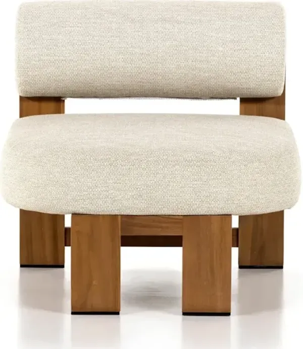 Malta Outdoor Chair-Natural Teak-Fsc