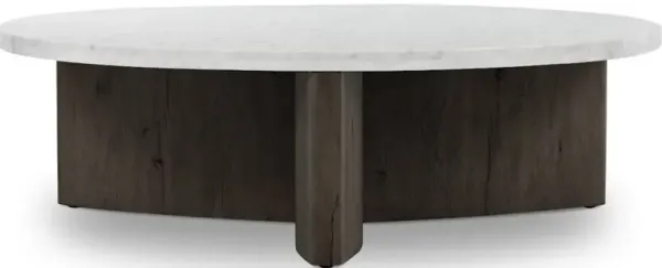 Toli Coffee Table-Italian White Marble
