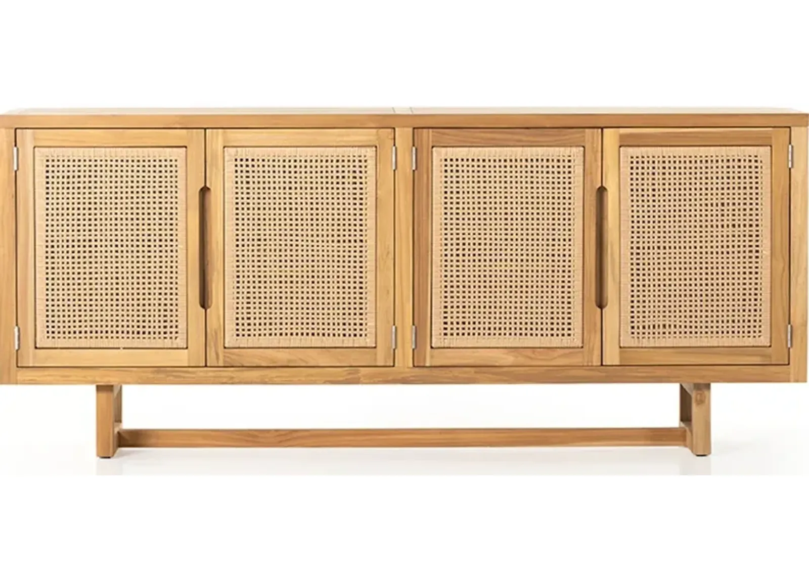 Merit Outdoor Sideboard-Natural Teak-Fsc