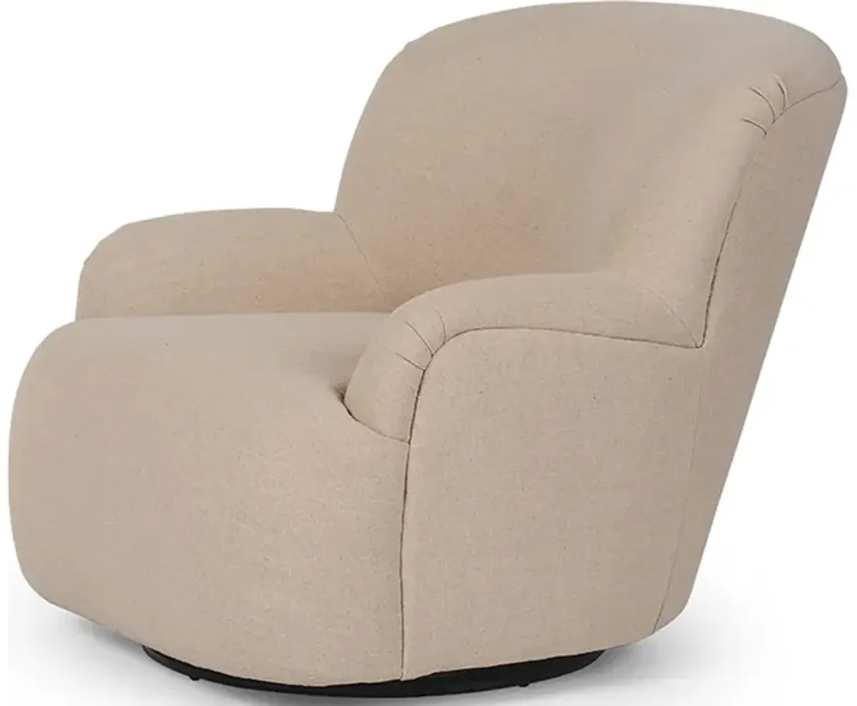 Kadon Swivel Chair-Antwerp Taupe