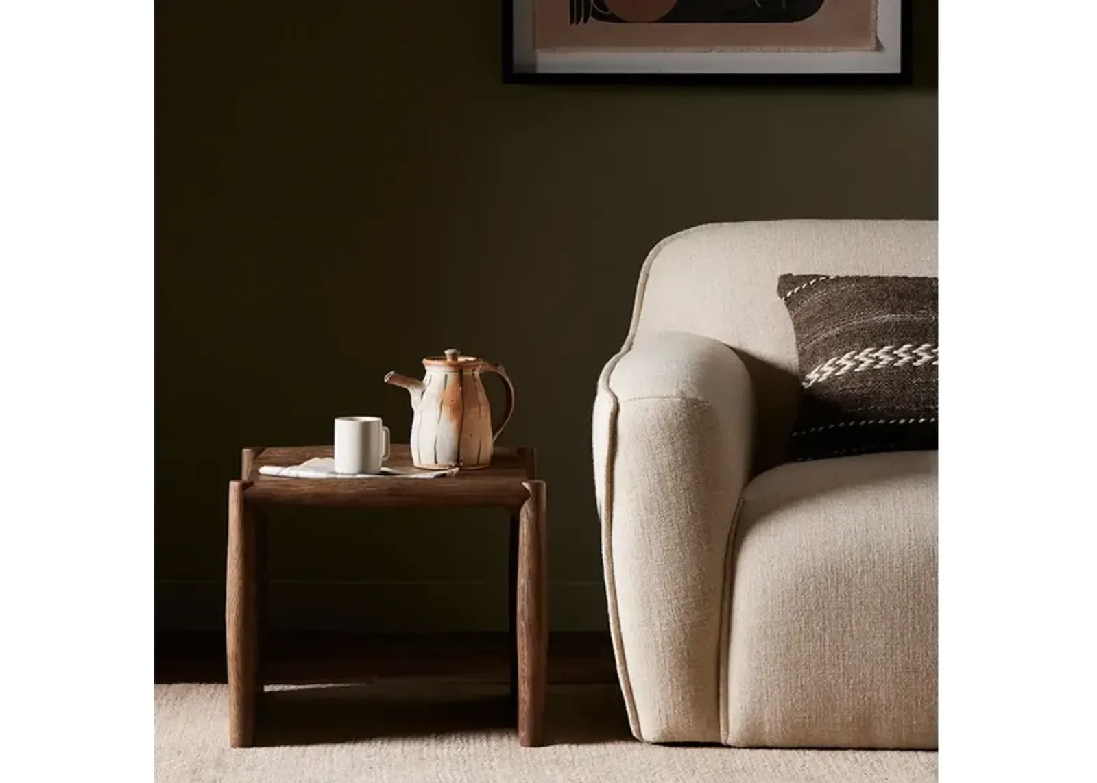 Glenview End Table-Weathered Oak