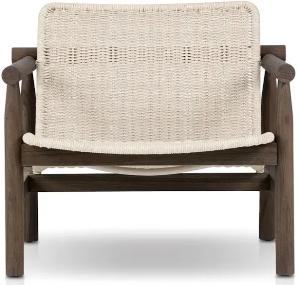 Dume Outdoor Chair in Vintage White