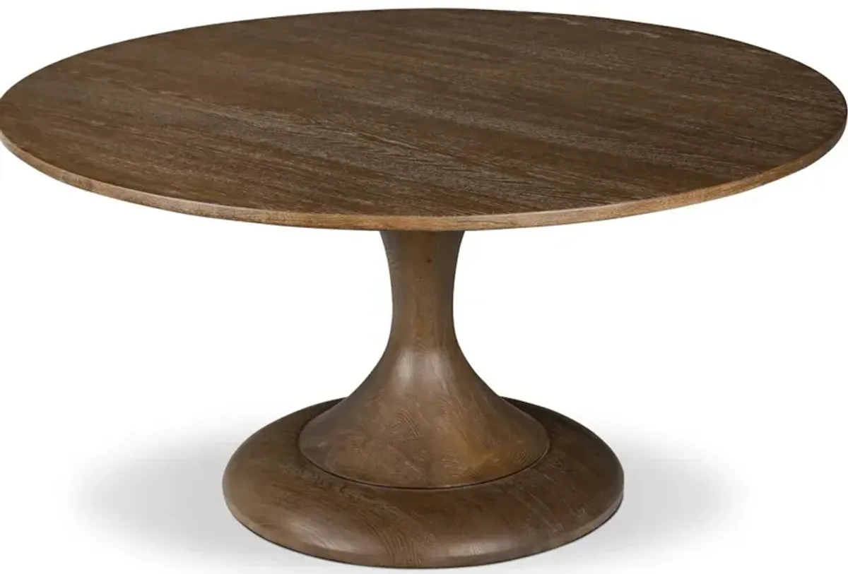 Eastman Dining Table - Sienna Oak Veneer - 60in