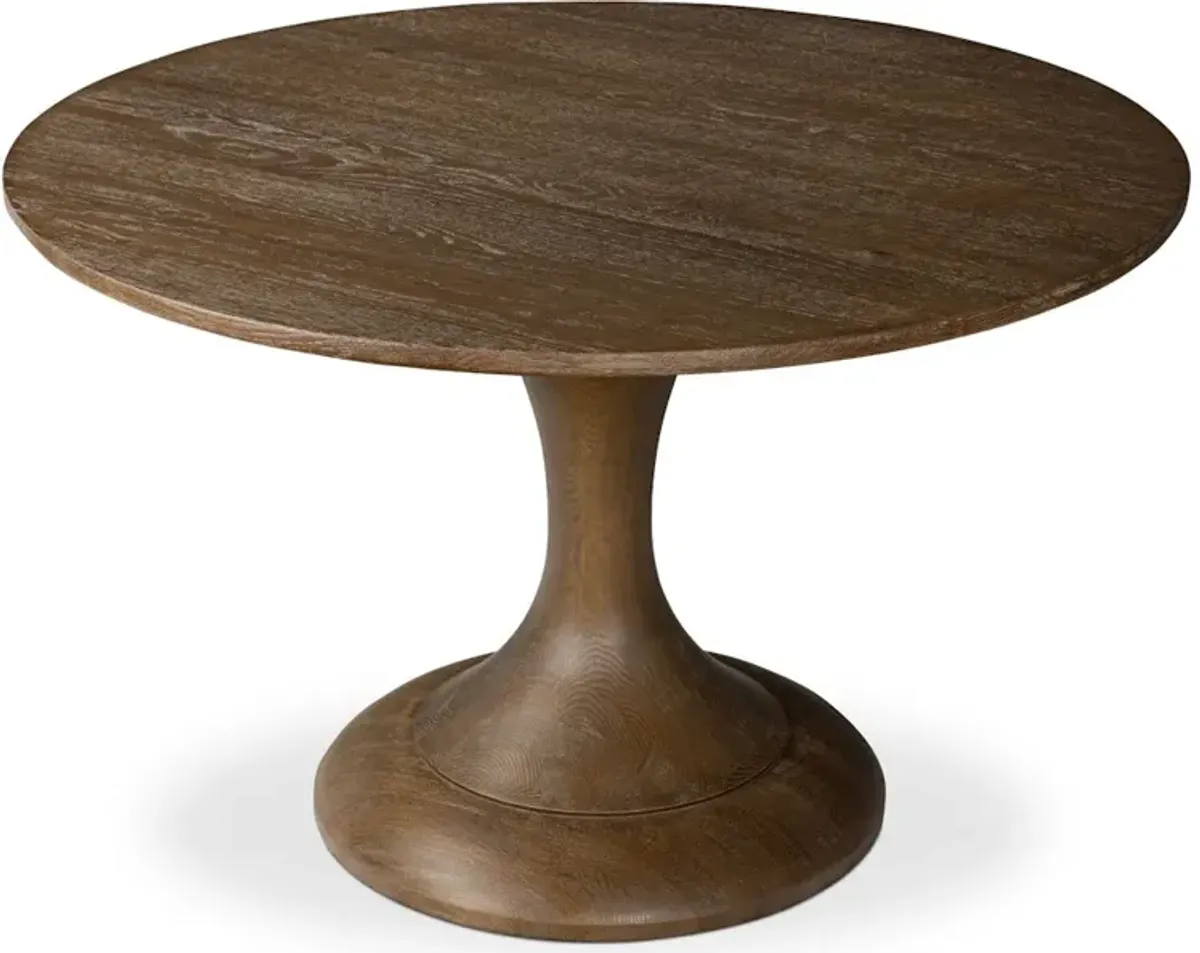 Eastman Dining Table - Sienna Oak Veneer - 48in