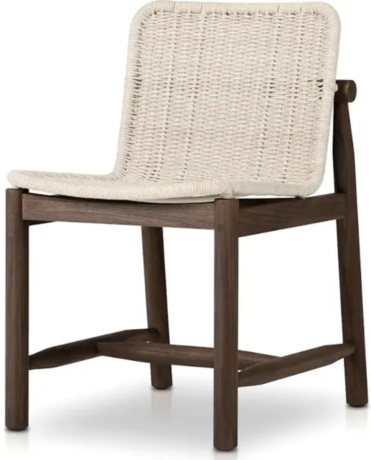 Dume Outdoor Dining Chair in Vintage White