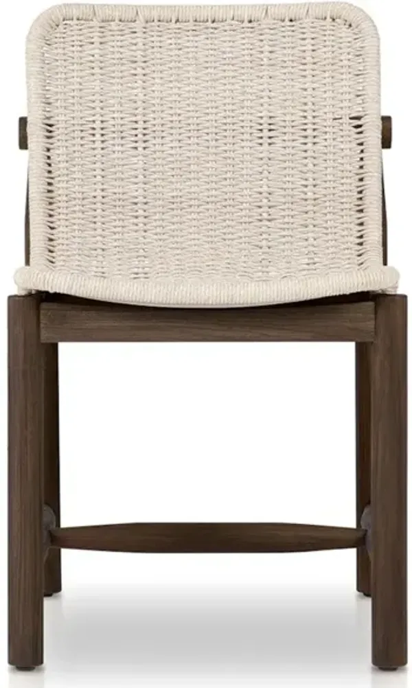 Dume Outdoor Dining Chair in Vintage White