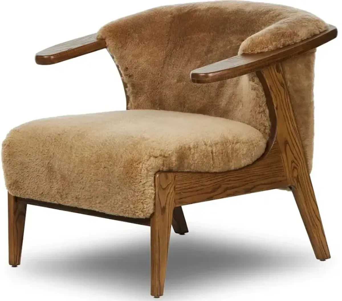 Fabian Chair-Desert Shearling