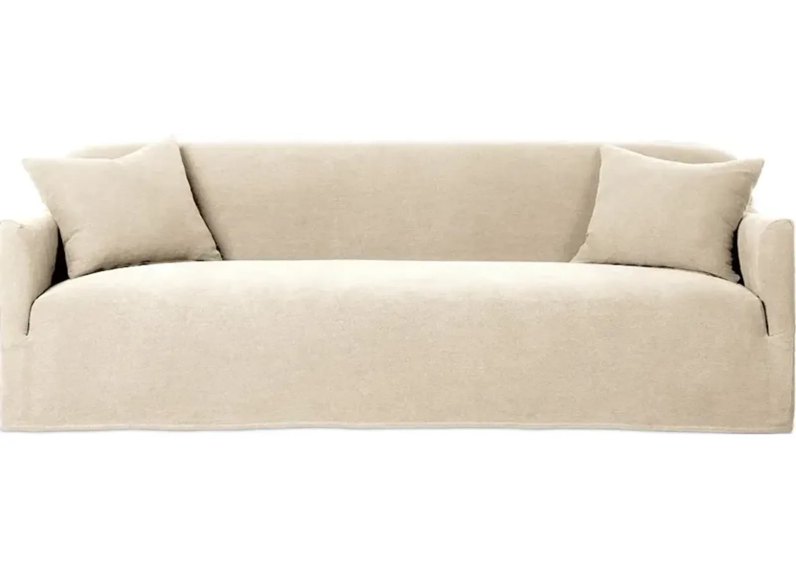 Lowell Slipcover Sofa in Broadway Dune