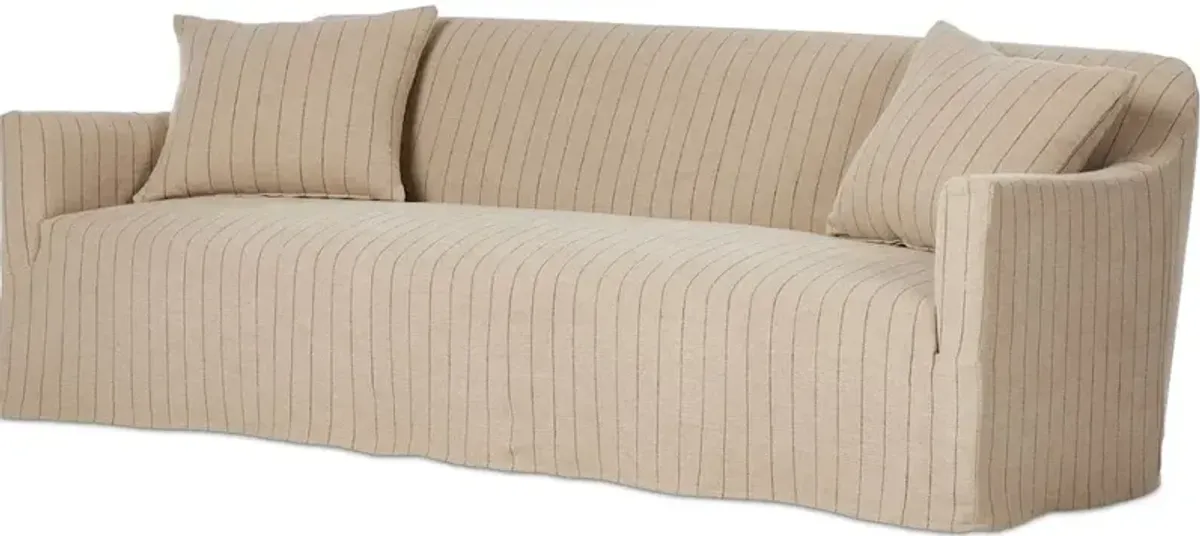 Lowell Slipcover Sofa in Lavon Flint