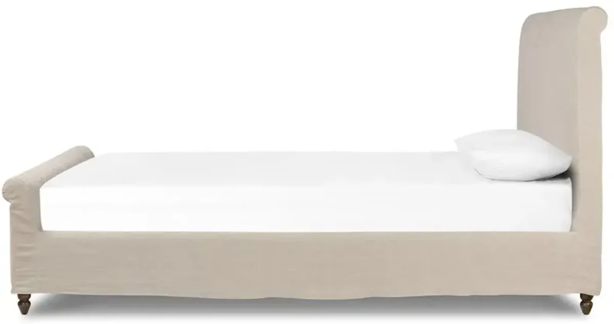 Dalia Bed in Broadway Dune - King