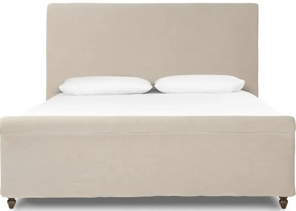 Dalia Bed in Broadway Dune - King