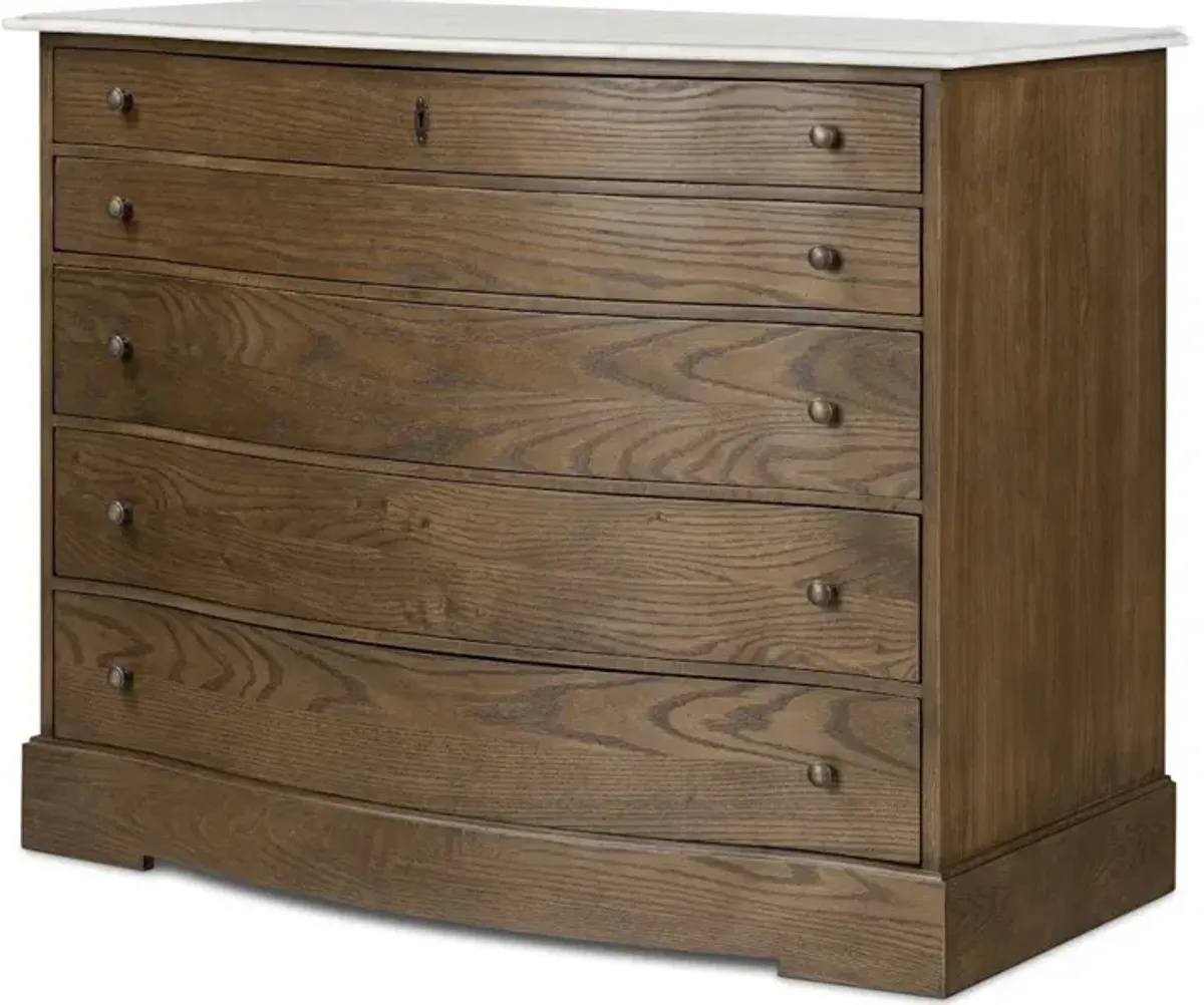 Lena Dresser in Spiced Oak