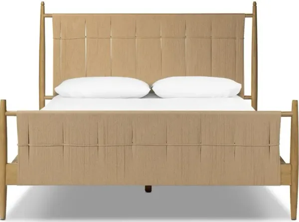 Richard Queen Bed in Natural Rush