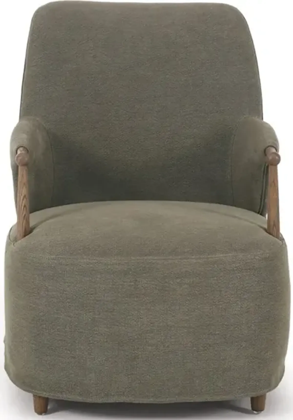 Brently Chair in Broadway Olive