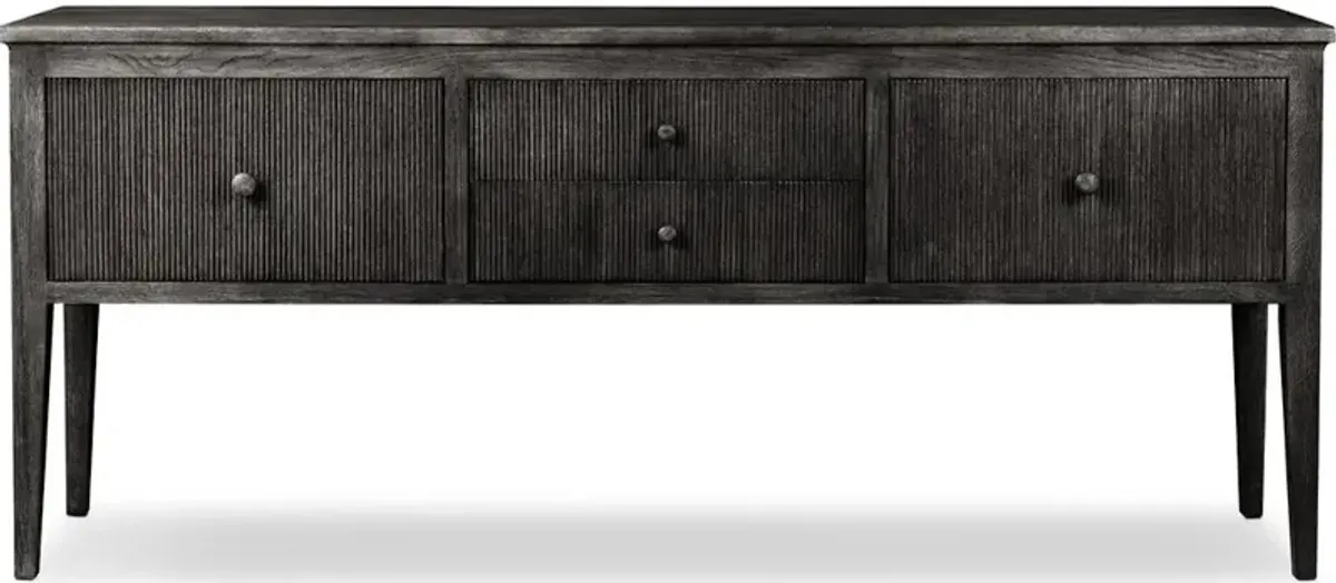 Bush Sideboard in Distressed Black