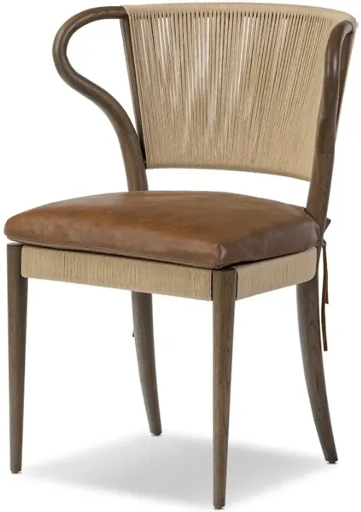 Amira Armless Dining Chair in Dulane Mahogany