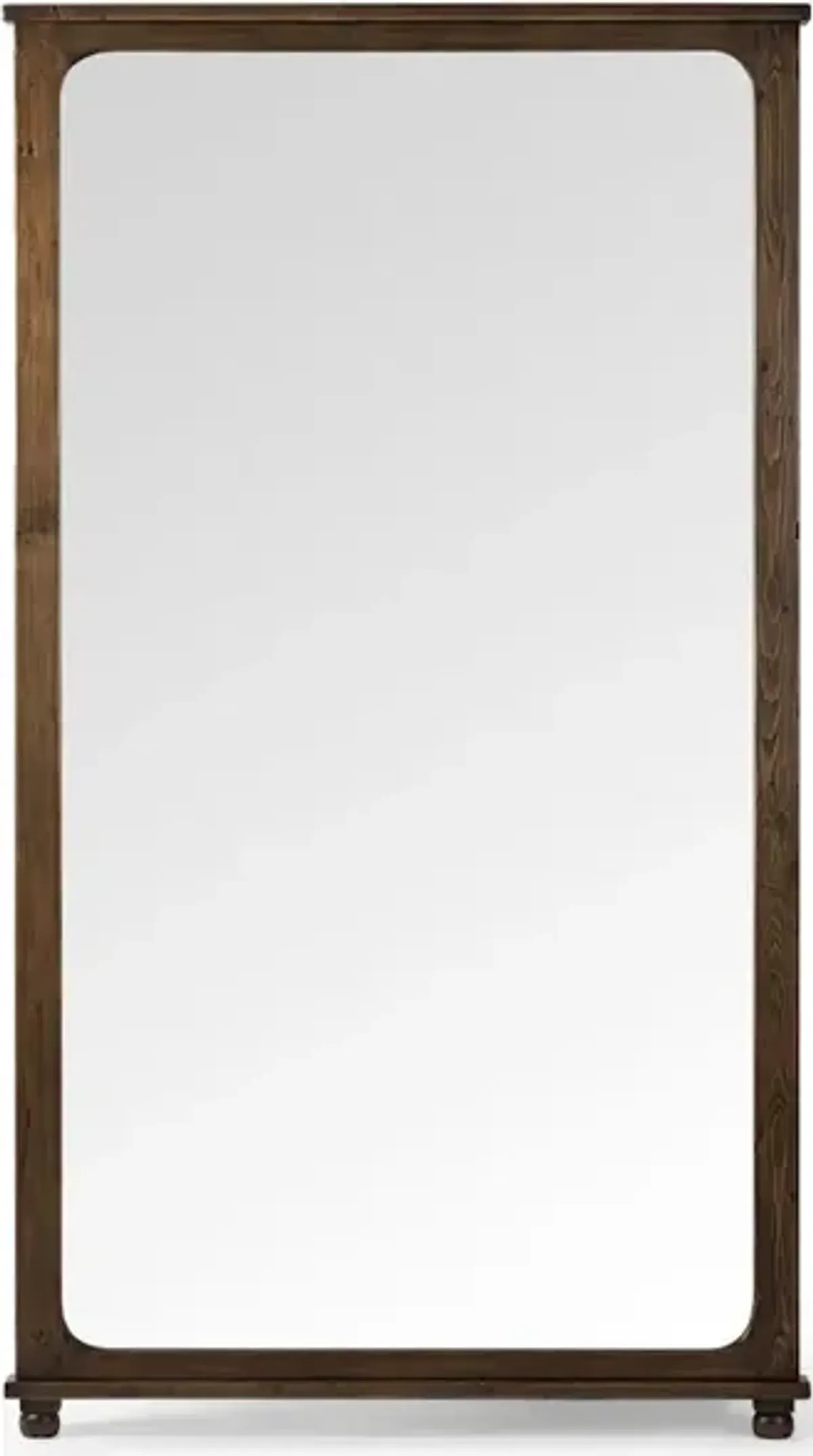 Orleans Floor Mirror in Aged Pine