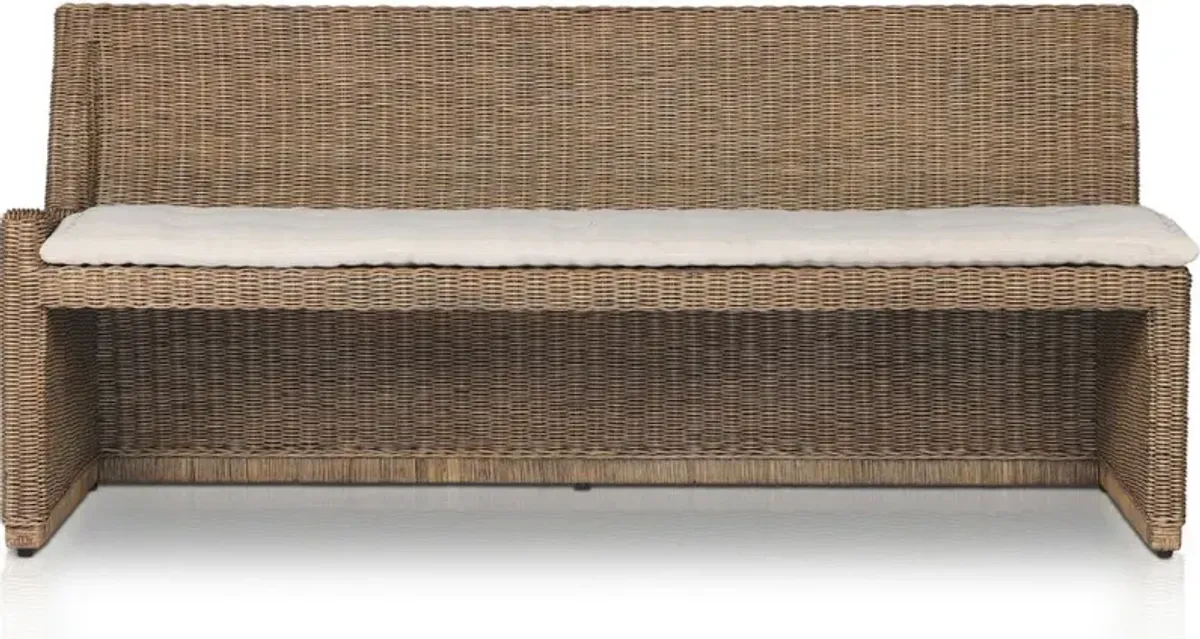 Senna Woven LAF Dining Bench-72in