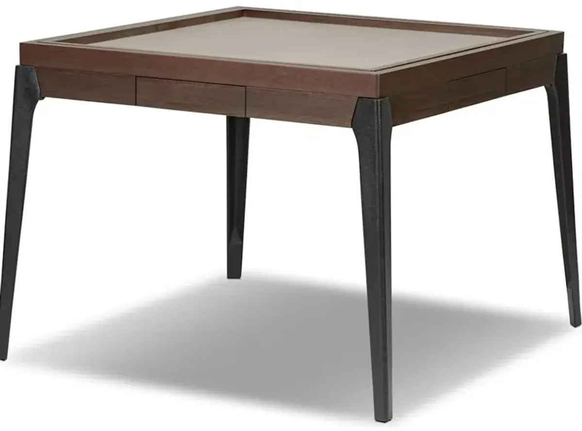District Eight Mahjong Table-Smoked Oak