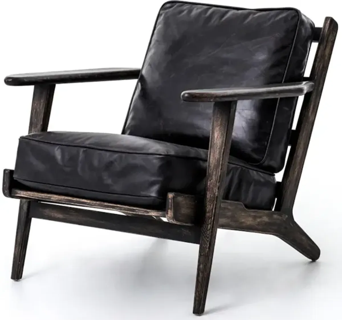 BROOKS CHAIR IN EBONY BLACK WASH