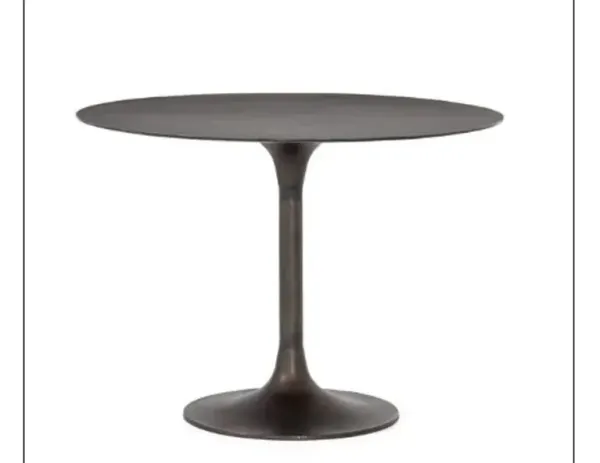 Simone Bistro Table - Antique Rust