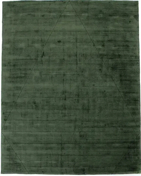 SADZI HAND CARVED RUG, 8X10'