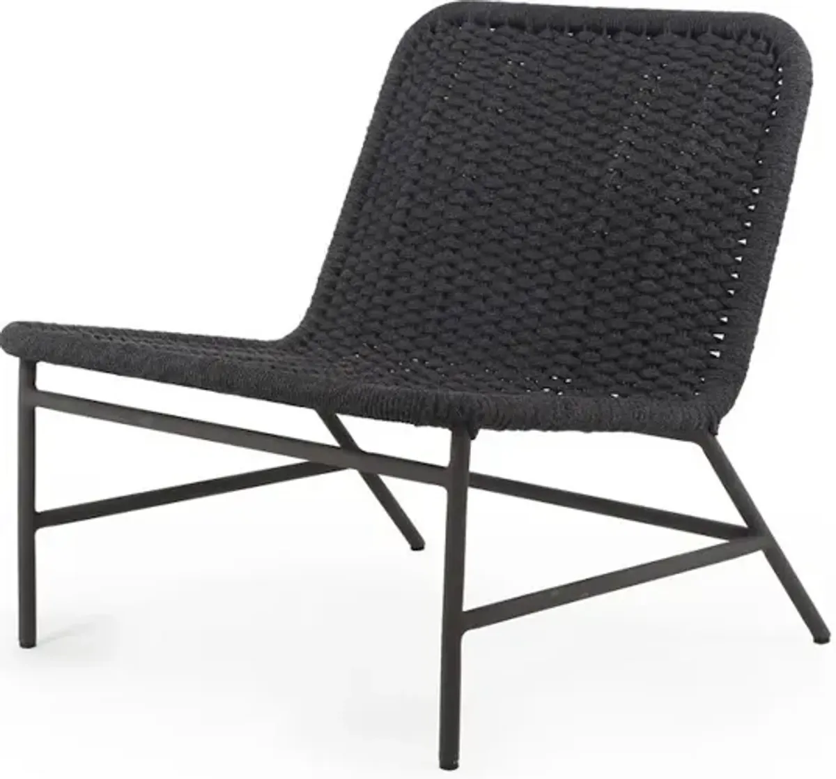 Bruno Outdoor Chair-Dark Grey Rope
