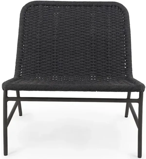 Bruno Outdoor Chair-Dark Grey Rope