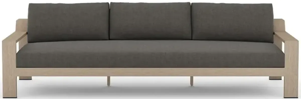 Monterey Outdoor Sofa-106-Brown/Charcoa